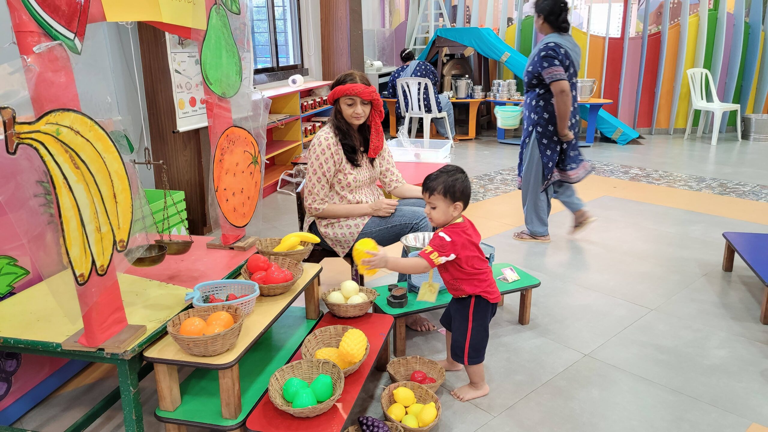 Vegetable Market Setup