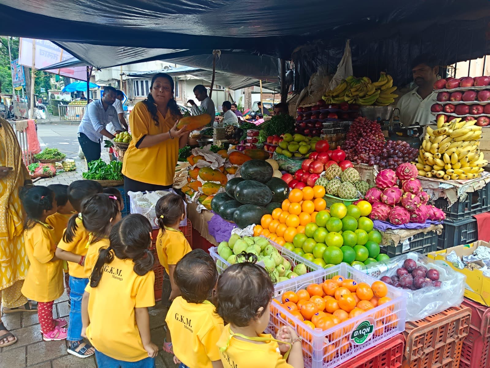 Vegetable Market Setup