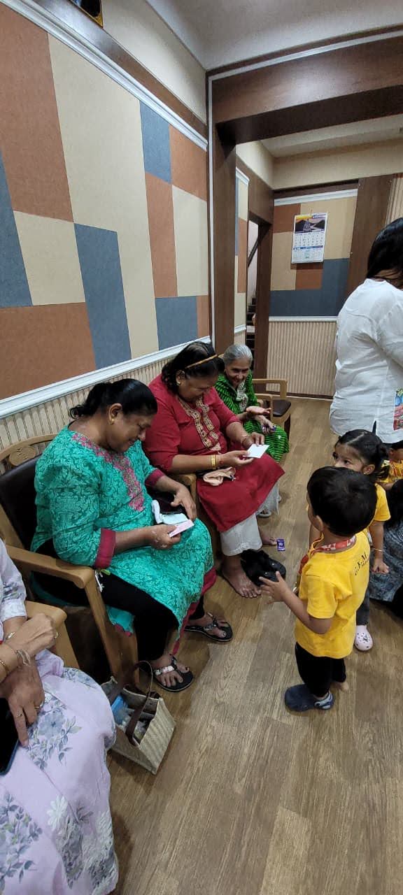 Visit To  Old Age Home